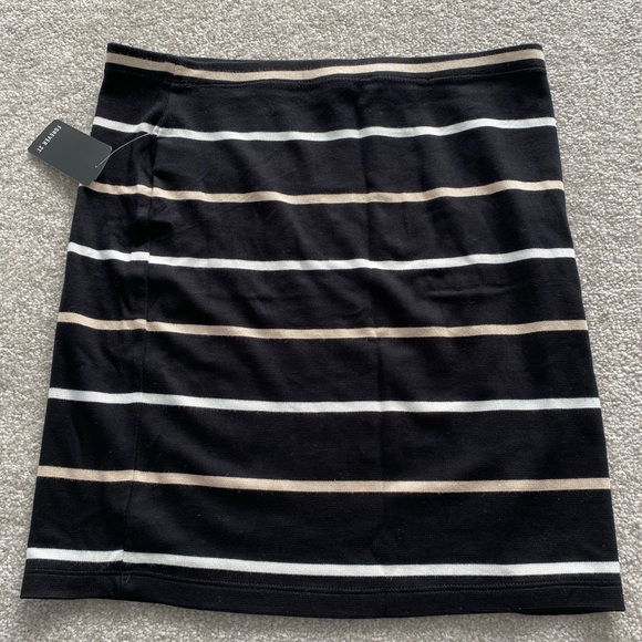 Bodycon Striped Skirt - Picture 1 of 2